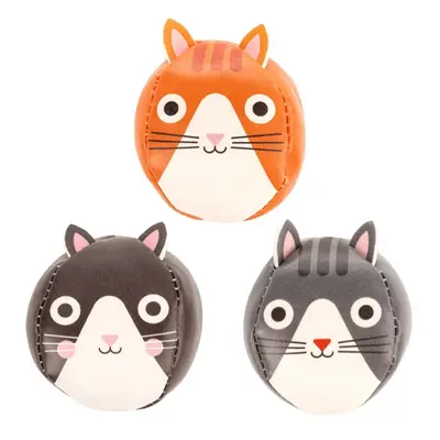 Kikkerland Kidoki Jongleringsbolde med tre katte - (KID54)
