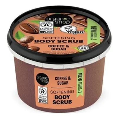 Organic Shop Organic Coffee & Sugar Kaffe kropsskrub 250 ml
