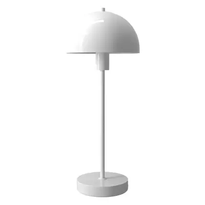 Vienda Bordlampe Glossy White Herstal - Soveværelse - Metal