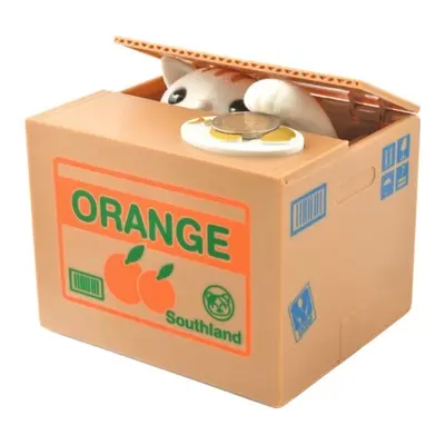 Iso Trade sparebøsse til batterier - katte 22468