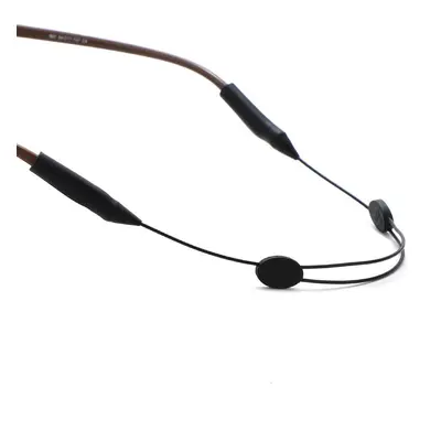 Brillesnor sportsbånd justerbar Anti-Slip Sort 35 cm