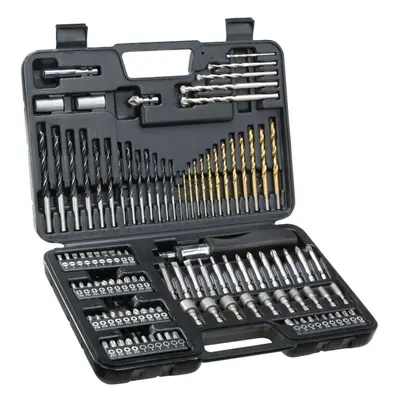 DeWALT DT0109-QZ - Skruetrækker og borebitsæt - for træ, metal, beton - 109 stykker