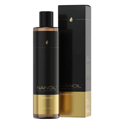 Nanoil Keratin Styrkende micellar shampoo Med keratin 300 ml