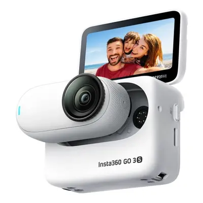 Insta360 Go 3S - Standard Bundle - action-kamera - 4K / 30 fps - flash 64 GB - Bluetooth, Wi-Fi - undervands op til 10 m - arkti