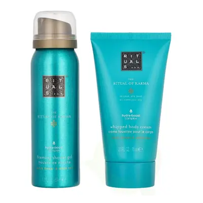 Rituals Karma Giftset 120 ml 48h Hydrating Body Cream 70 ml/Foaming Shower Gel 50 ml