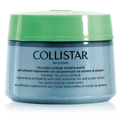 Collistar Toning Talasso Scrub 700 gr Regenerating Exfoliating Salts With Essential Oil sand Juniper Extract