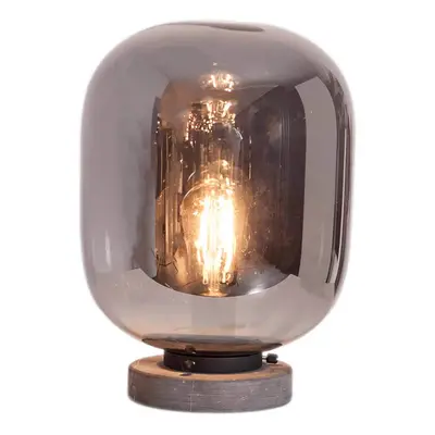 By Rydéns - Leola Bordlampe Black/Smoke Grey