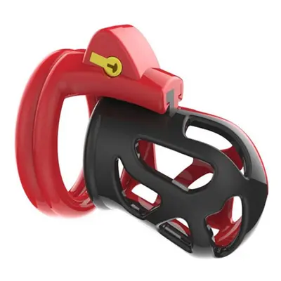 Joker Chastity Cage Red-Black