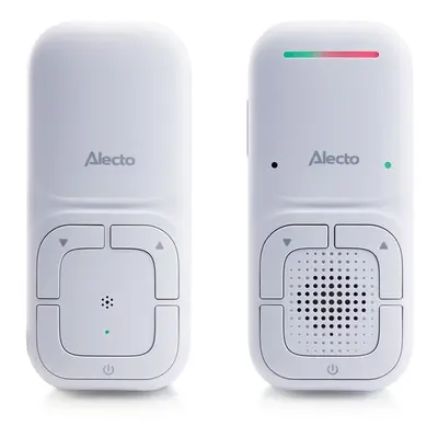 Alecto - Moderne Full Eco audio-babyalarm med krystalklar DECT-lydkvalitet og lang standbytid Hvid - DBX130