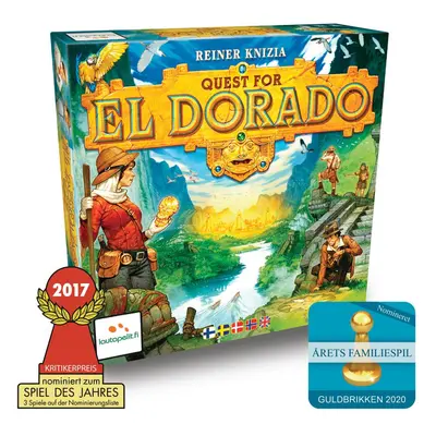 Lautapelit - Quest for El Dorado - brætspil