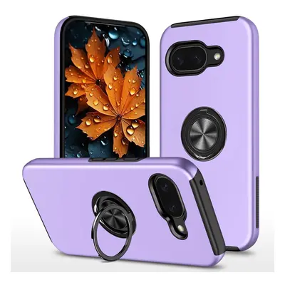 Til Google Pixel 9A Fingerring Kickstand Hybrid Taske