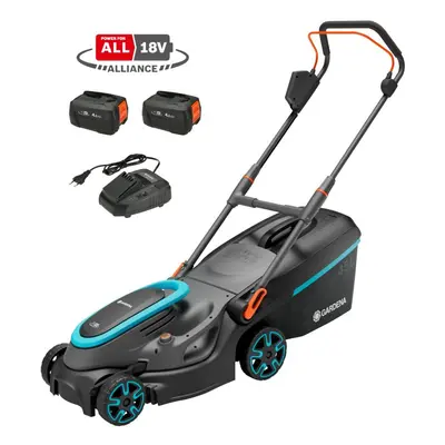 Gardena PowerMax 37/36V Græsslåmaskine Elektrisk 37 cm Skærebredde