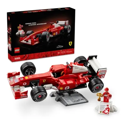 LEGO Icons 11375 Ferrari F2004 og Michael Schumacher