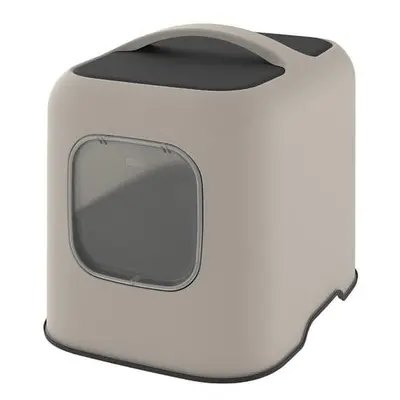 Rotho BIALA, Kat, Hætteklædt kattebakke, Beige, Plast, 395 mm, 510 mm