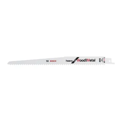 Bosch Accessories 2608656273 Bajonetsavklinge S 1111 DF Heavy for Wood and Metal Savbladslængde 225 mm 2 stk