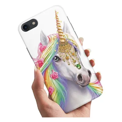 Cover / Mobilcover til iPhone 5 / 5S / SE - Unicorn/Enhjørning