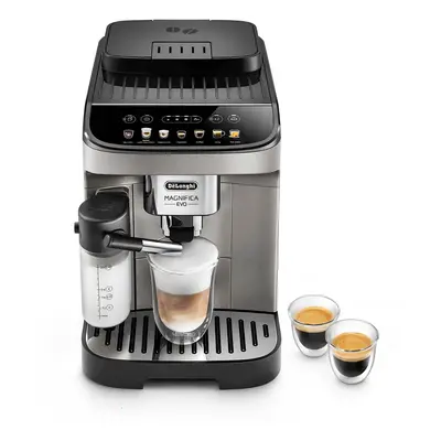 De'Longhi Magnifica Evo ECAM290.81.TB - Automatisk kaffemaskine med mælkeskummer - 15 bar - titansort