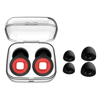 Støjreducerende ørepropper Black+Red