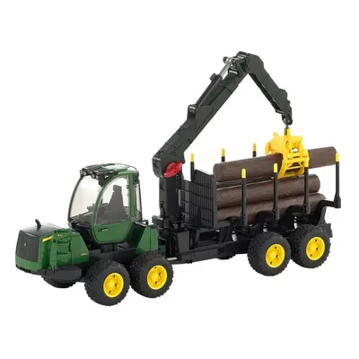 Bruder Professional Series John Deere 1210E Forwarder with 4 Trunks and Grab (02133)