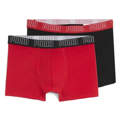 PUMA Trunks (2-Pack) Men, Clothing, Red/Black, 2