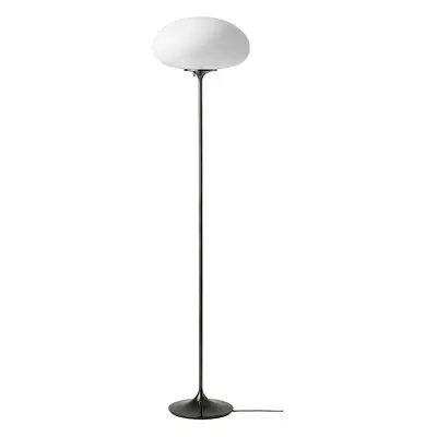GUBI Stemlite gulvlampe Black chrome-opalglas, 150 cm