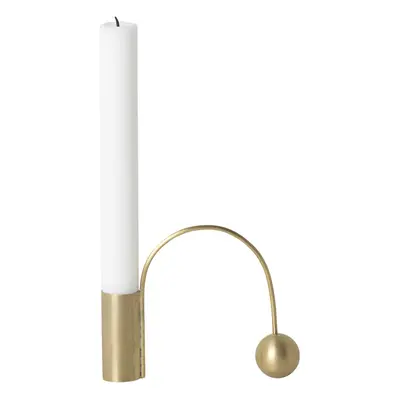 Ferm Living Balance messing lysestage kronelys