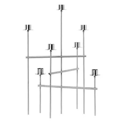 Ferm Living Elysia lysestage Brushed stainless steel