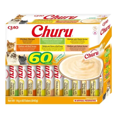 INABA Churu Variety box Chicken - Kattegodbidder - 60 x 14g