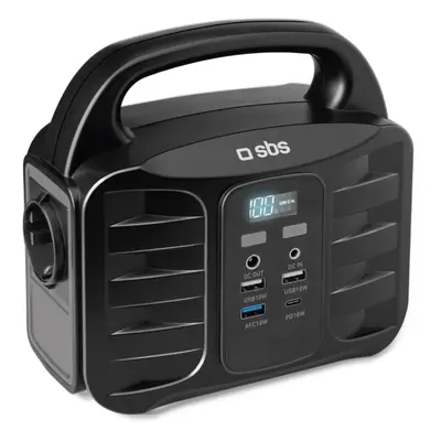 SBS TEPOWST150W, Vekselstrøm, Cigartænder, DC, 150 W, 100 W, 100 W, 25 W, Sort