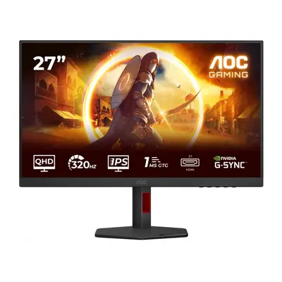 AOC Gaming Q27G4SRU 27" Fast IPS 2560 x 1440 (2K) HDMI DisplayPort 320Hz