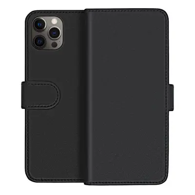 iPhone 13 Pro Max Plånboksfodral Magnet Rvelon - Svart