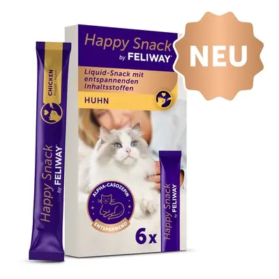 CEVA Feliway Happy snack Chicken - kattegodbidder - 6x15g