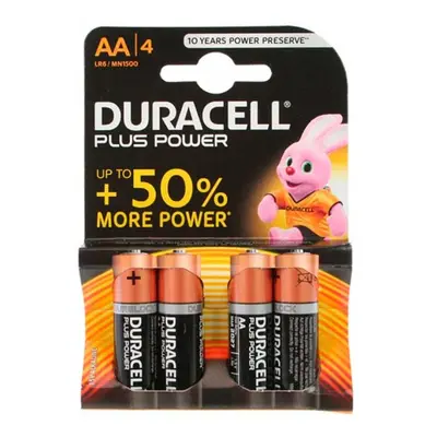 Duracell Plus LR6 4xAA