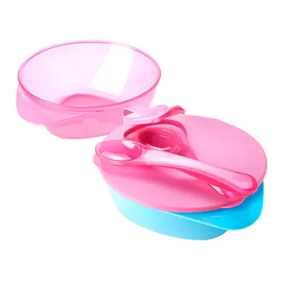 Tommee Tippee Skål Pink/Blue - 2stk