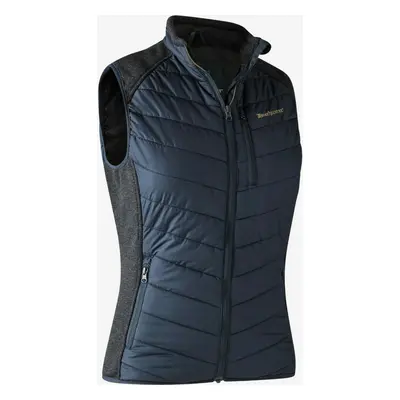 Deerhunter - Lady Caroline vatteret vest med strik (Dark Blue)