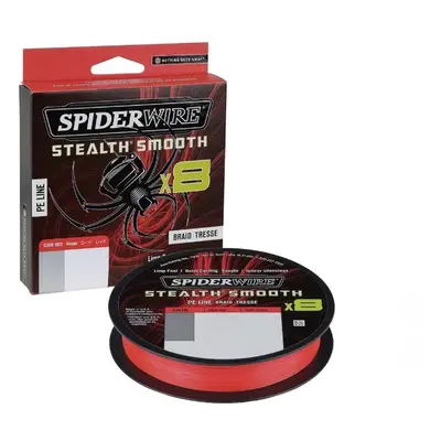 Spiderwire Stealth Smooth Braid - Code Red 150m