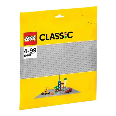 LEGO Classic - Grå Byggeplade - 38x38 cm - 48x48 knopper
