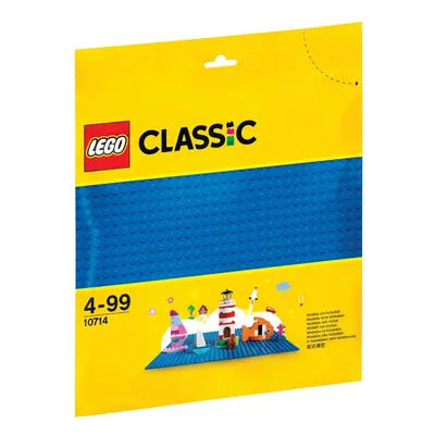 LEGO Classic - Blå Byggeplade - 25x25 cm - 32x32 knopper