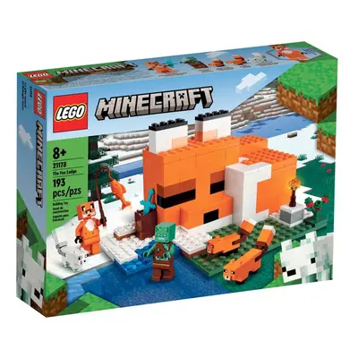LEGO Minecraft - Rævehytten - 21178 - 193 dele