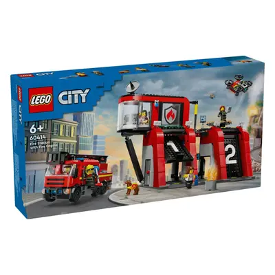 LEGO City - Brandstation med brandbil