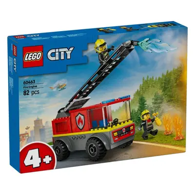 LEGO - City - Brandbil med stige - 82 dele