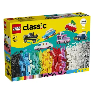 LEGO - Classic – Kreative Køretøjer – 900 dele
