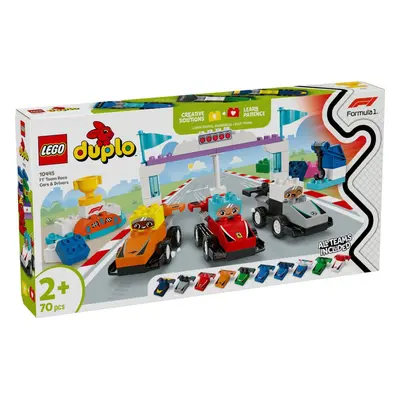 LEGO - DUPLO - Racerbiler - 70 dele