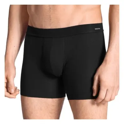 Calida Cotton Code Boxer Brief With Fly Sort bomuld Herre