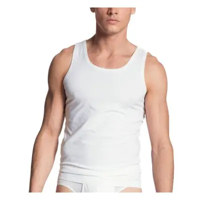 Calida Cotton Code Athletic Shirt Hvid bomuld Herre