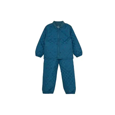 Celavi Termosæt Ice Blue Med Biler Og Refleksdetaljer