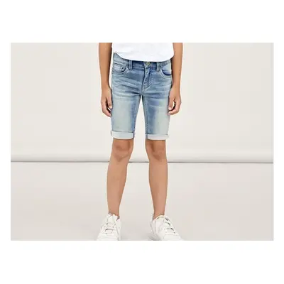 Name It Light Blue Denim Denimshorts