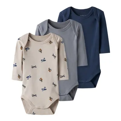 Name It Body 3-pak Peyote Tradewinds Insignia Blue Med Flyprint