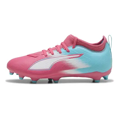 PUMA ULTRA 6 MATCH RE-CHARGE FG/AG Football Boots Youth, Shoes, Hero Blue/Sunset Pink/Garnet Ros