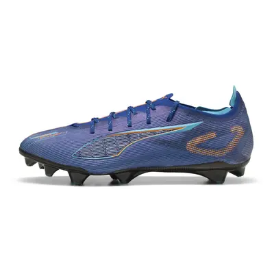 PUMA ULTRA 5 CARBON SPEED FG Football Boots Unisex, Shoes, Vivid Blue/Heat Fire/Bright Aqua, 48